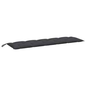 Anthracite Melange 70.9"x19.7"x2.8" Fabric Garden <b>Bench</b> <b>Cushion</b> Outdoor Pillows & <b>Cushions</b> - Product Image 2