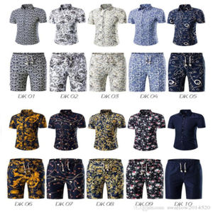 Conjunto de Pantalones Cortos Casuales de Tela Personalizada para Hombre, Marca Privada, Ropa de Verano de Dos Piezas, Proveedor Mayorista, Transpirable, de Secado Rápido - Product Image 1