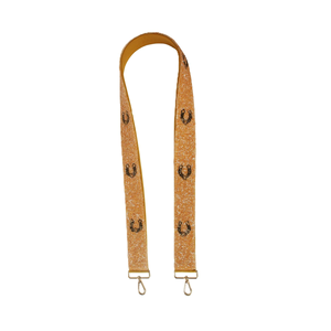 Correa de Hombro/Bandolera Ajustable, Hecha a Mano, con Cuentas Bordadas, Diseño con Cuentas de Semillas, Ligera y Moderna - Product Image 4