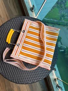 Sac de Douche Portable en Maille Robuste à Séchage Rapide pour Rangement de Jouets de Plage, Organisateur de Salle de Bain en Teck Tendance - Product Image 6