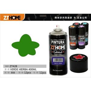 VERDE HIERBA 400ML Pinturas Acrílicas - Product Image 3