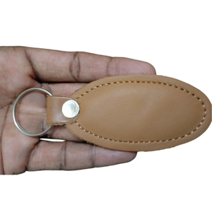 Vente en gros de porte-clés et porte-clés en cuir sur mesure fabriqués à partir de cuir pur et véritable 100% pour les clés à bas quantité minimale de commande et à bas prix - Product Image 1