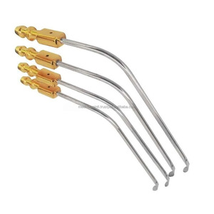 Juego de 4 Tubos de Succión Médica con Punta Atraumática, Reutilizables, de Acero Inoxidable de Alta Calidad, Instrumentos Quirúrgicos, Venta al Por Mayor, Mejor Proveedor - Product Image 2