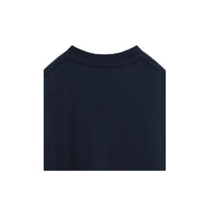 Camiseta Larga de Manga Corta con Cuello Redondo y Bordado para Mujer, Talla Grande, 100% Algodón Orgánico, Transpirable, Ecológica, Informal - Product Image 4