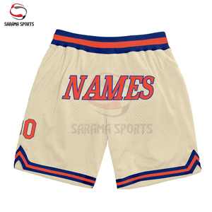 Shorts de basketball pour hommes en polyester avec logo personnalisé, impression par sublimation, vente en gros, shorts de basketball d'été pour hommes - Product Image 6