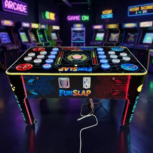 HGR Amusement FUN SLAP OM Machine de jeu de réaction lumineuse importée pour 2 joueurs, défi de frappe manuelle, puissance 154W, poids 65KG, pour enfants - Product Image 2