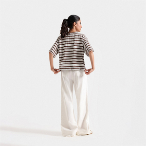 Wholesale 2026 New Women's Trousers Work <b>Pants</b> Casual Breathable Eco-Friendly Elastic Waistline Side Pocket Customizable OEM - Product Image 6