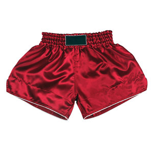 Pantalones Cortos de Entrenamiento de MMA Personalizados Unisex de Poliéster Satinado para Boxeo, Muay Thai, BJJ, Servicio de Logotipo OEM, Pantalones Cortos de Lucha Ligeros y Transpirables - Product Image 3