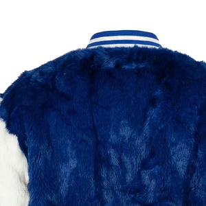 Manteau long de luxe en fausse fourrure pour femme, épais et chaud pour l'hiver, vêtement d'extérieur en peluche tendance, logo personnalisé, vente en gros OEM, directement du fabricant - Product Image 2