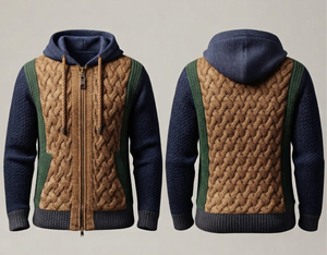 Trendy Men's Teenager Youth Streetwear Regular Fit Casual Jersey Knitted 100% Cotton <b>Waterproof</b> Eco-Friendly Pocket Hoodies - Product Image 6