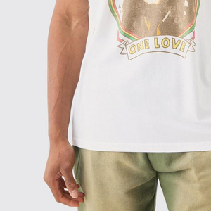 Camiseta sin mangas de algodón personalizada de alta calidad para hombre, ropa deportiva, tejido gofrado, camiseta de fitness personalizada de alta calidad para hombre - Product Image 5