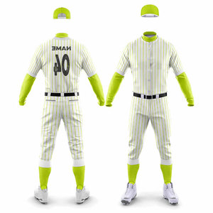 Top Selling Striped <b>Baseball</b> Jersey Men Customized Uniform Sportswear Athletic Eco-Friendly Matching Solid Color Uniform - Product Image 4