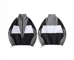 Veste coupe-vent en gros meilleure qualité personnalisée Color Block Vintage Windbreak Jacket Outdoor Windproof Windbreak Jacket - Product Image 4