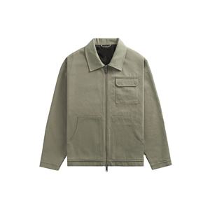 Chaqueta de Trabajo de Alta Seguridad para Hombre, Chaqueta de Mecánico de Mezclilla, Ropa de Trabajo Industrial Transpirable de Invierno con Logotipo Bordado en la Parte Delantera - Product Image 1