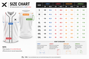 เสื้อกีฬา X Sports City แบบสั่งพิมพ์ลายเอง เสื้อเบสบอลแขนกุด ระบายอากาศได้ดี คุณภาพสูง หลายสี ขายดี ผู้ผลิตโดยตรง - Product Image 6