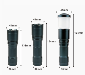 Lampe de <span class=keywords><strong>camping</strong></span> rétractable 2-en-1 pour l'extérieur, pliable et portable, pour éclairage de tente - Product Image 3