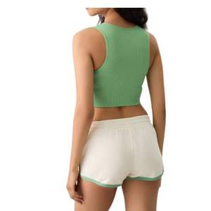 Shorts décontractés en coton pour femmes avec cordon de serrage à la taille, shorts de sport d'été, vente en gros, fabricant de shorts de gym pour femmes - Product Image 5