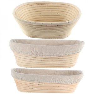 Beaufy Competitive Price Eco-Friendly Multifunction Decorative Rattan <b>Storage</b> <b>Baskets</b> <b>Rectangle</b> or Oval - Product Image 2