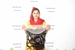 Extensiones de Cabello Humano Natural Ondulado Profundo sin Procesar, Ondas Corporales HD 13*4 Frontal, Venta al por Mayor desde Vietnam - Product Image 2