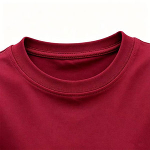 Camiseta Ligera de Verano para Mujer, Absorbente de Humedad, Deportiva, Lisa, OEM Premium, de Algodón y Spandex - Product Image 5