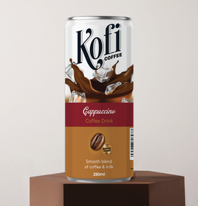 Tan Do Beverage Instant <b>Coffee</b> with Sugar 250ml Aluminum Can-Store Cool & Dry Serve Cold 18-Month Shelf Life Hanoi Vietnam - Product Image 5