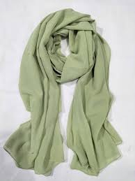 Écharpes en mousseline élégantes pour femmes, douces, légères, respirantes, personnalisables, hijab, châle musulman, long foulard tendance - Product Image 3