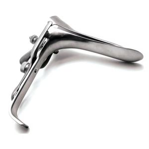 Spéculum vaginal en acier inoxydable type Cusco, à vis réglable, instrument de gynécologie, spéculum chirurgical réutilisable, autoclavable - Product Image 4
