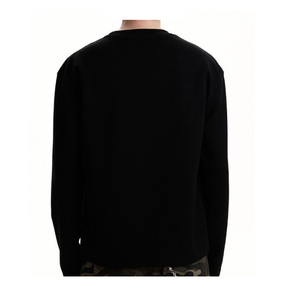 Sweat-shirt personnalisé épais et respirant, pull-over classique, couleur unie, vêtement décontracté, manches longues, sweat-shirt pour homme - Product Image 5