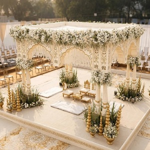Domo Maharani y Mandap Estilo Jaki para Bodas, Diseño Moderno y Simple, Duradero para Exteriores - Product Image 2