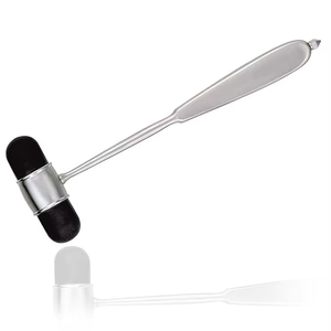 Marteau de réflexe Dejerine de qualité supérieure en acier inoxydable de qualité chirurgicale, percuteur neurologique Dejerine avec brosse sensorielle intégrée - Product Image 1