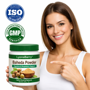 Suplemento Dietético Herbal Baheda en Polvo para la Salud Digestiva y el Apoyo Hepático, Uso en Adultos, Marca Privada OEM, GMP - Product Image 3