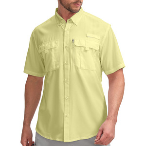 Servicio OEM: Camisas de Pesca Elegantes de Color Sólido, Talla Personalizada, Ropa de Exterior, Camisas de Pesca de Calidad Única para Hombre - Product Image 1