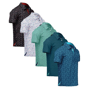Camiseta Polo de Golf Estampada para Hombre, Manga Corta, Transpirable, Informal, Deportiva, OEM, ODM, Ropa Personalizada para Hombre, Verano - Product Image 1
