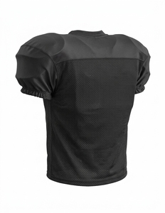 แผ่นรองไหล่ฟุตบอลแบบรัดกล้ามเนื้อสีดำสำหรับผู้ชาย |   เสื้อเกราะกีฬาป้องกันน้ำหนักเบา |   ชุดฝึกซ้อมทีมแบบกำหนดเอง - Product Image 4