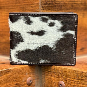 กระเป๋าสตางค์หนังวัวสุดพิเศษสำหรับผู้ชายทำมือแบบมินิมอลทำจากหนังสมาร์ทและกระเป๋าสตางค์แบบบางสำหรับผู้ชาย - Product Image 5
