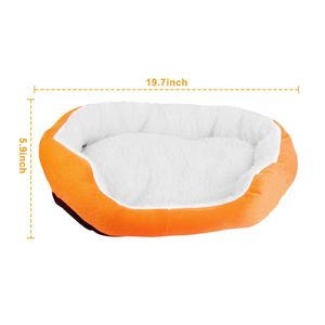 Cómoda y Cálida Cama de Felpa para Perros/Gatos, Sofá Cama, Cojín Suave para Mascotas Pequeñas/Medianas - Product Image 5