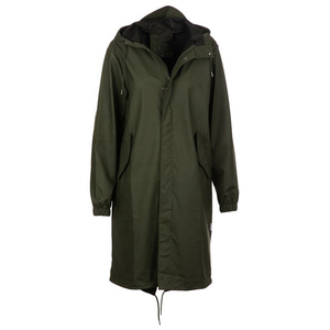 Chaqueta Impermeable Clásica con Capucha, Transpirable, con Cierre Completo, Abrigo Protector para Exteriores, Ligera, para Uso Diario, Fabricante OEM ODM - Product Image 1