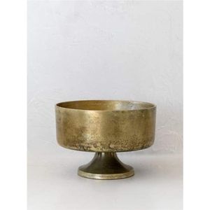 ชุดชามทองแดงแท้ตีขึ้นรูปด้วยมือ ชามตกแต่งหรูหราสำหรับใส่ผลไม้ สลัด ชามผสมโลหะ ภาชนะบนโต๊ะอาหาร สำหรับใช้ในบ้าน โรงแรม ร้านอาหาร - Product Image 2