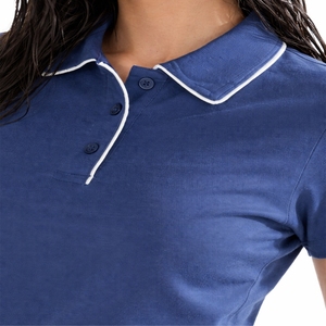 Chemise décontractée pour femme, manches longues, haute qualité, respirante, avec logo personnalisé, tissu personnalisé, service OEM - Product Image 4
