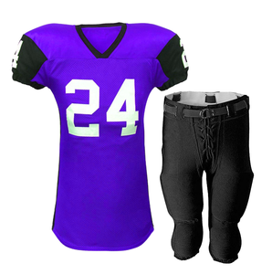 Uniforme de football américain léger et confortable avec impression par sublimation de haute qualité, maillots de football américain pour hommes - Product Image 3