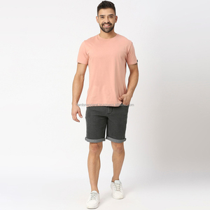 Nardon Apparel Vente en gros LOGO personnalisé Short en jean de skate surdimensionné pour hommes 100% coton solide Impression numérique Gym sportive - Product Image 5