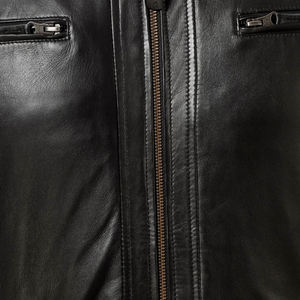 Custom logo Best Price Durable New Style <b>Men</b> <b>Leather</b> <b>Jacket</b> Wind Proof Custom made logo <b>Leather</b> <b>Jackets</b> For Sale in low price - Product Image 3