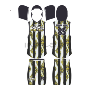 ชุดเสื้อเจอร์ซีย์ INFLOW SPORTS สำหรับบาสเกตบอลและฟุตบอลแบบธง  แบบไม่มีแขน คอวี พิมพ์ลายด้วยความร้อน ระบายเหงื่อได้ดี น้ำหนัก 140 กรัม สำหรับทั้งชายและหญิง - Product Image 2