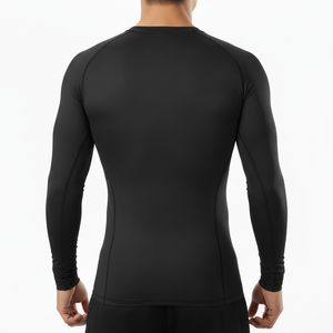 Hot Selling Custom Size Men's Long Sleeve Breathable Quick Dry Anti UV Rash Guard Swimwear <b>Shirt</b> Comfortable Fitness - Product Image 4