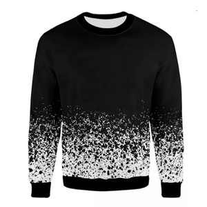 Sweat-shirt décontracté d'été léger et respirant en coton, streetwear, pull de qualité supérieure, col rond oversize, tendance - Product Image 1