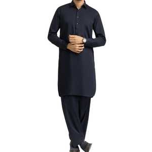 Nouveauté : Salwar Kameez pour hommes, couleurs personnalisables, vêtements indiens et pakistanais, coton doux, tenue ethnique modeste pour hommes - Product Image 1