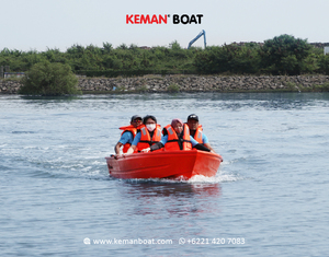 Bateau en polyéthylène Keman 3,5 mètres |   Compatible avec les moteurs hors-bord de 15 à 25 CV, pour bateaux de pêche, bateaux de sauvetage, haute durabilité - Product Image 3