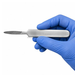 Raspador Óseo Ortopédico Manual de Acero Inoxidable, Instrumento Quirúrgico con Certificación CE, Reutilizable para Suavizar la Superficie Ósea - Product Image 6