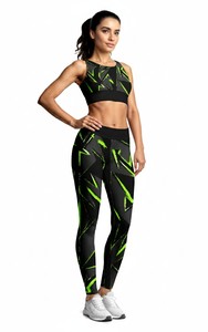 Conjunto de Yoga Personalizado de Cintura Alta para Mujer, Ropa Deportiva sin Costuras, Leggings Transpirables, Bra Deportivo, Traje Deportivo - Product Image 3