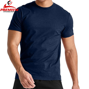 เสื้อยืดคอกลมผ้าฝ้ายเรียบสำหรับผู้ชาย น้ำหนักเบา สวมใส่สบาย เหมาะสำหรับใส่ทุกวัน ราคาขายส่ง - Product Image 2
